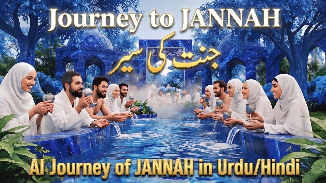 Journey to Jannah || Jannat ki saer || Islamic AI Movie on Jannat || Patafi Production