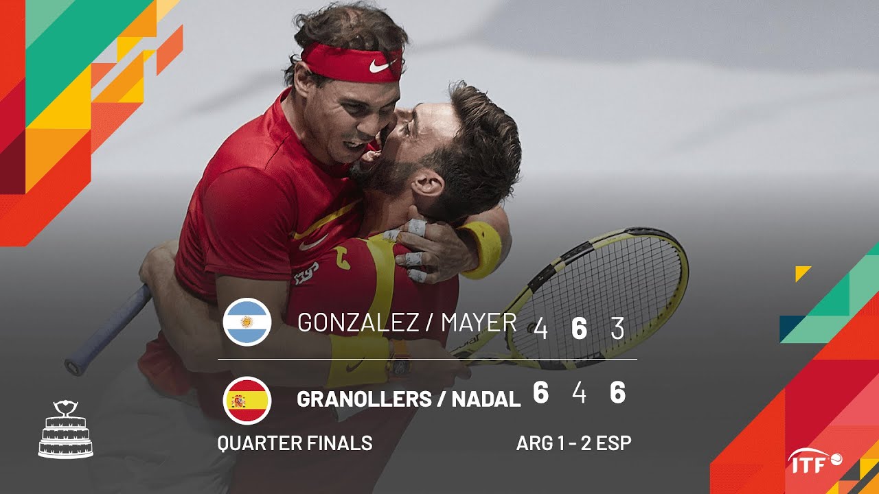 González & Mayer v Granollers & Nadal | ARGENTINA v SPAIN | Quarter Finals Match 3 Highlights