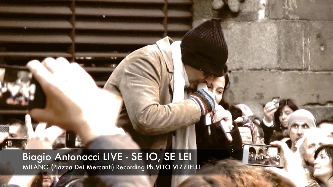 BIAGIO ANTONACCI LIVE 2014 (HD) - MILANO (Piazza dei Mercanti)