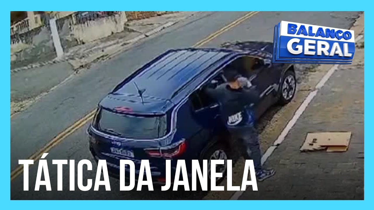 Reportagem do Dia: Ladrão que atua na zona leste de SP tira janela traseira para roubar carro