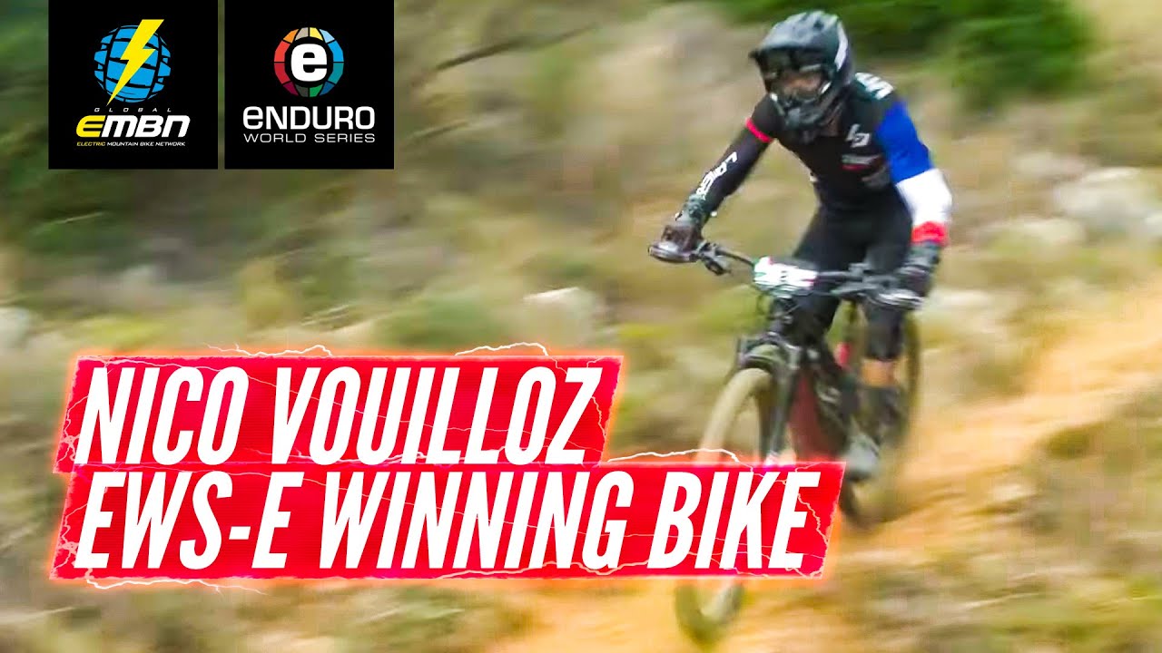 The Worlds Fastest Electric Mountain Bike | Nico Vouilloz 2020 EWS E Winning Pro Bike Check
