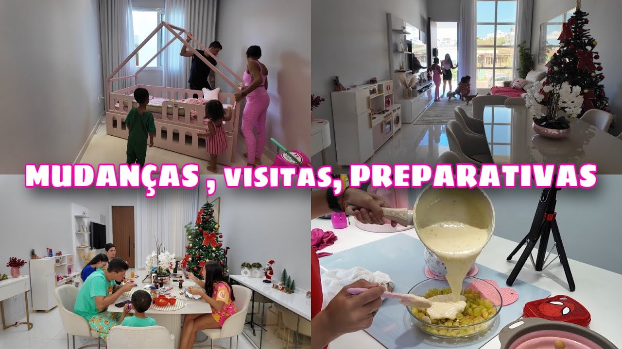 POR ESSE MOTIVO PENSAMOS EM MUDAR |AS VISITAS CHEGARAM | PREPARATIVOS PARA O NATAL - VÁRIAS RECEITAS