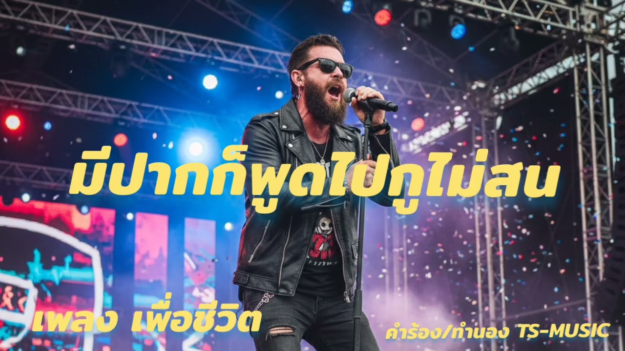 มีปากก็พูดไปกูไม่สน|TS-music|เพลงเพื่อชีวิตเพลงใหม่ล่าสุด#มีปากก็พูดไปกูไม่สน