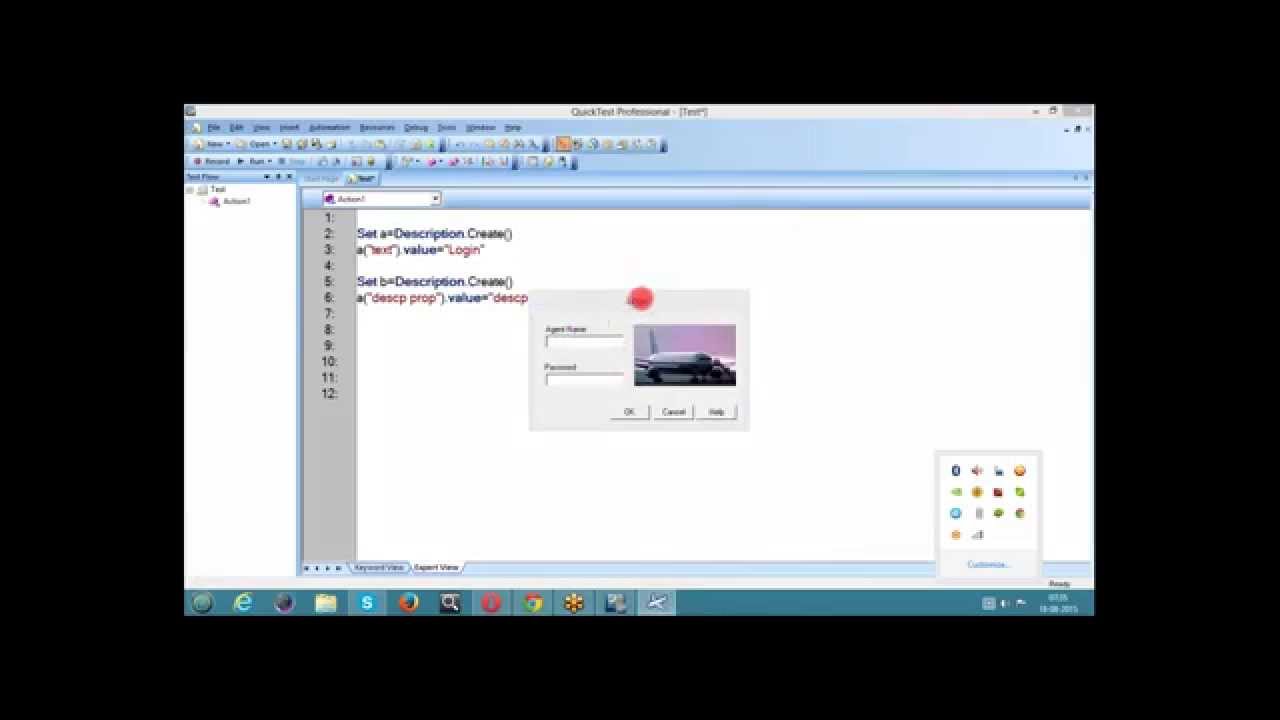 Descriptive programming in QTP-Descriptive programming in UFT