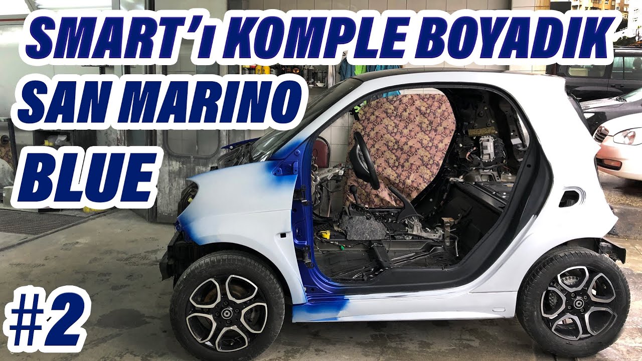 Smart Ultimate125 Projesi | 2. Bölüm | Yeni Renk | San Marino Blue w453 Smart Ultimate125