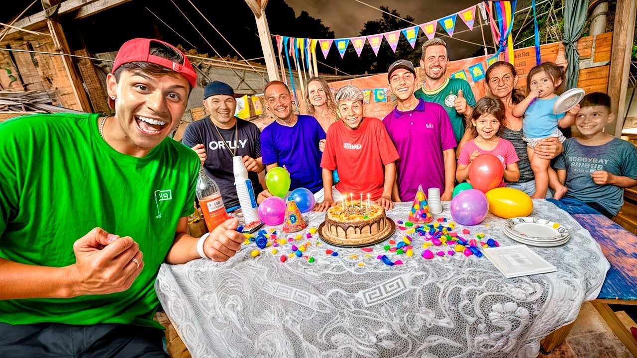ANIVERS&Aacute;RIO SURPRESA PARA O ARTUR !