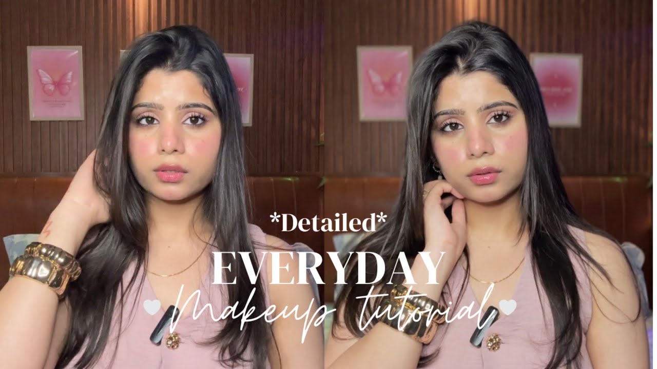 My *in depth* EVERYDAY MAKEUP ROUTINE + SKIN PREP 🤍⭐️