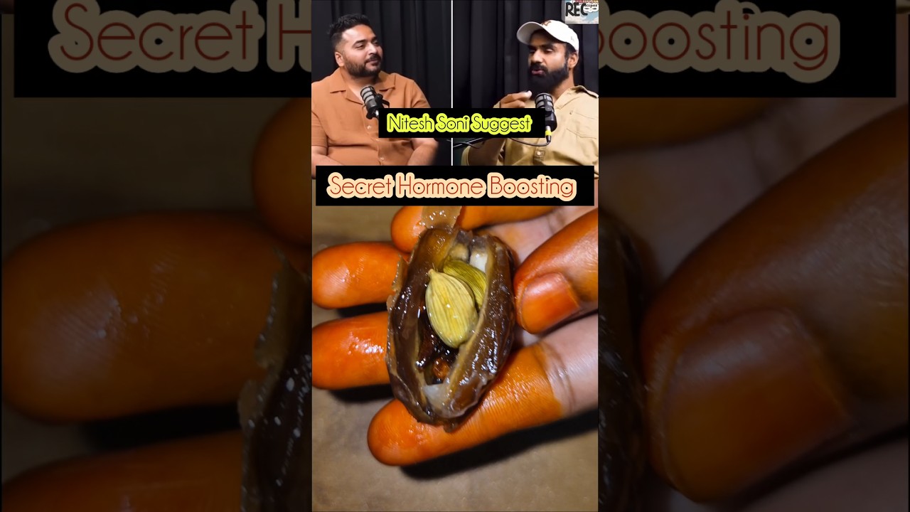 Nitesh Soni Hormone Booster Khajur Recipe | Natural Energy & Testosterone Support #healthyfood #food