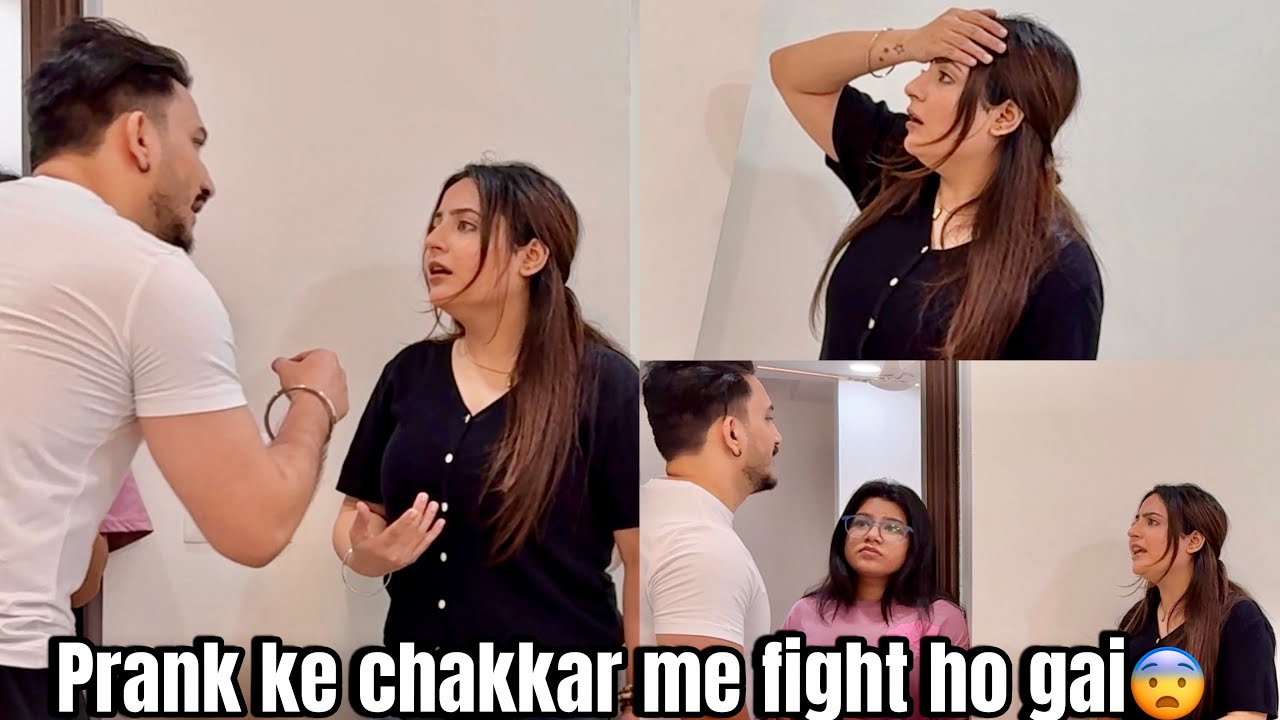 Prank gone too serious🫢 #prank #vihaannjasleen 