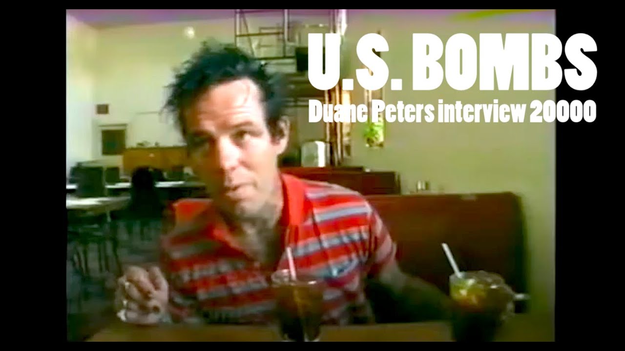 U.S. BOMBS | Duane Peters | Interview 2000 | On being punched by his dad and other experiences
