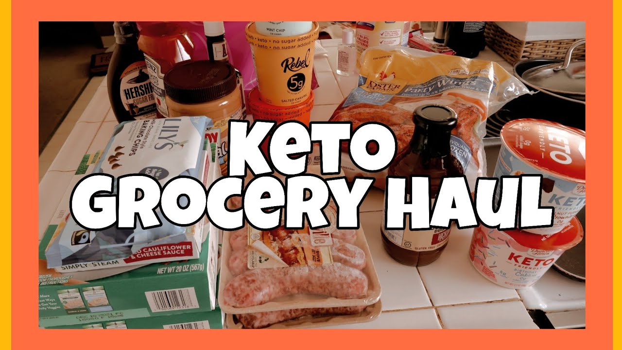 What I Eat on Dirty Keto | Keto Grocery Haul 2020
