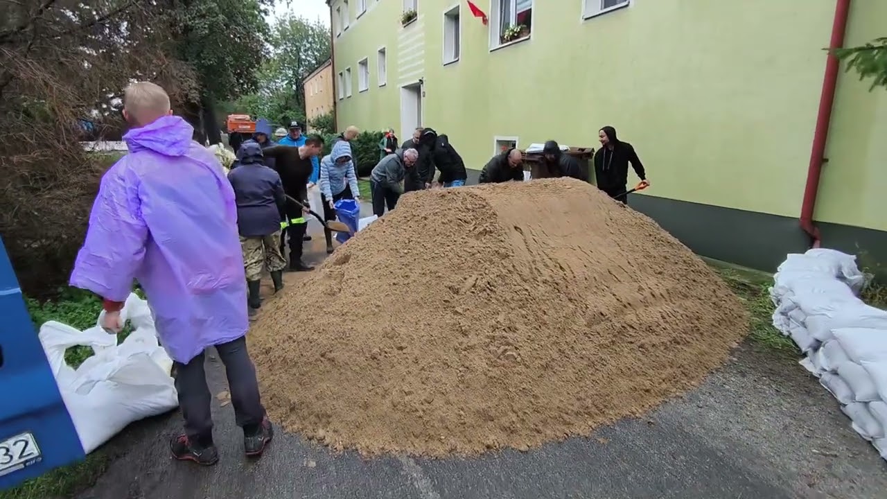 Sytuacja powodziowa 15.09.2024 Świdnica