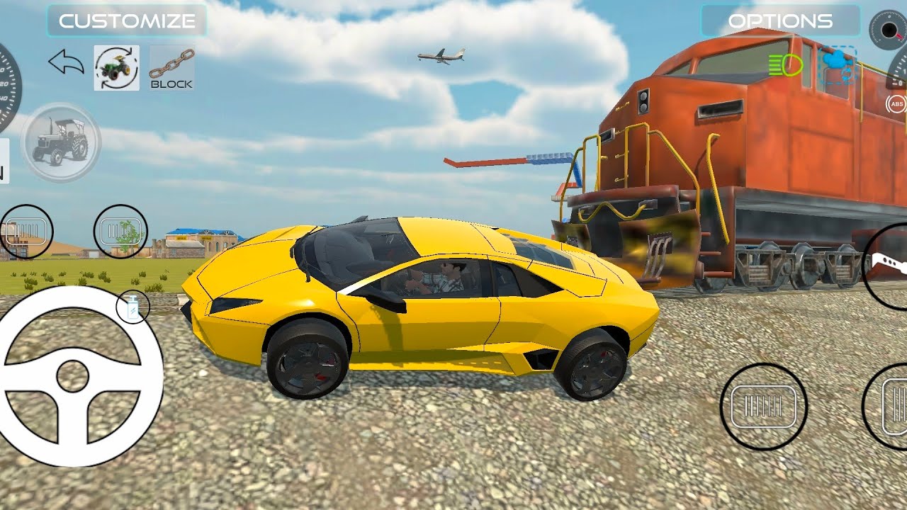 Lamborghini vs Train 🚂 | Indian Vehicles Simulator 3D New Update 💯🔱 2026 