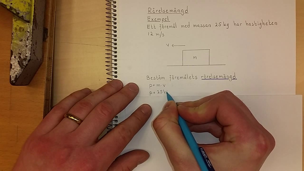 Fysik 1 Rörelsemängd