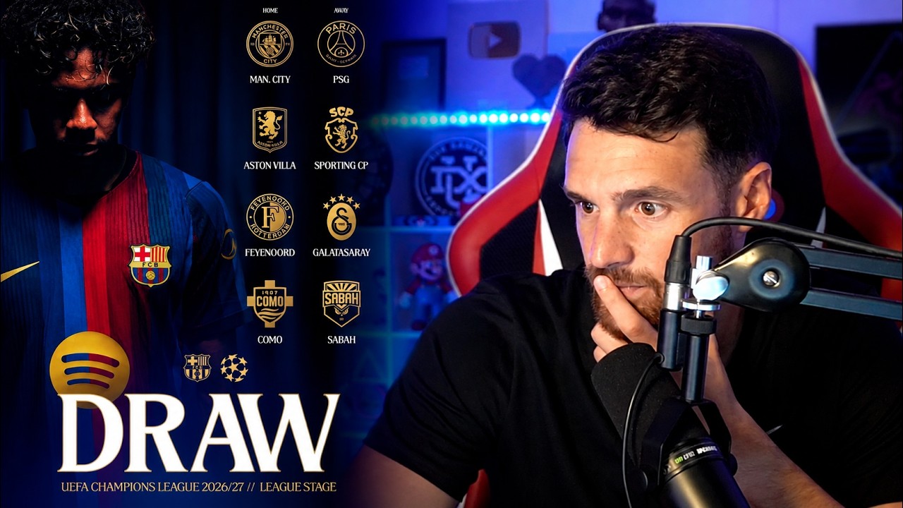 COMENTAMOS EL SORTEO DE LA CHAMPIONS