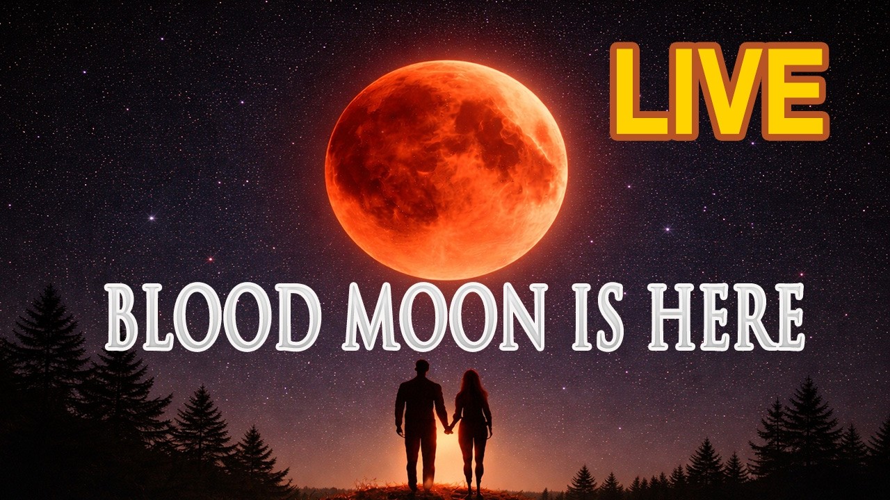 LIVE BLOOD MOON – Total Lunar Eclipse March 3, 2026 (2AM CST)