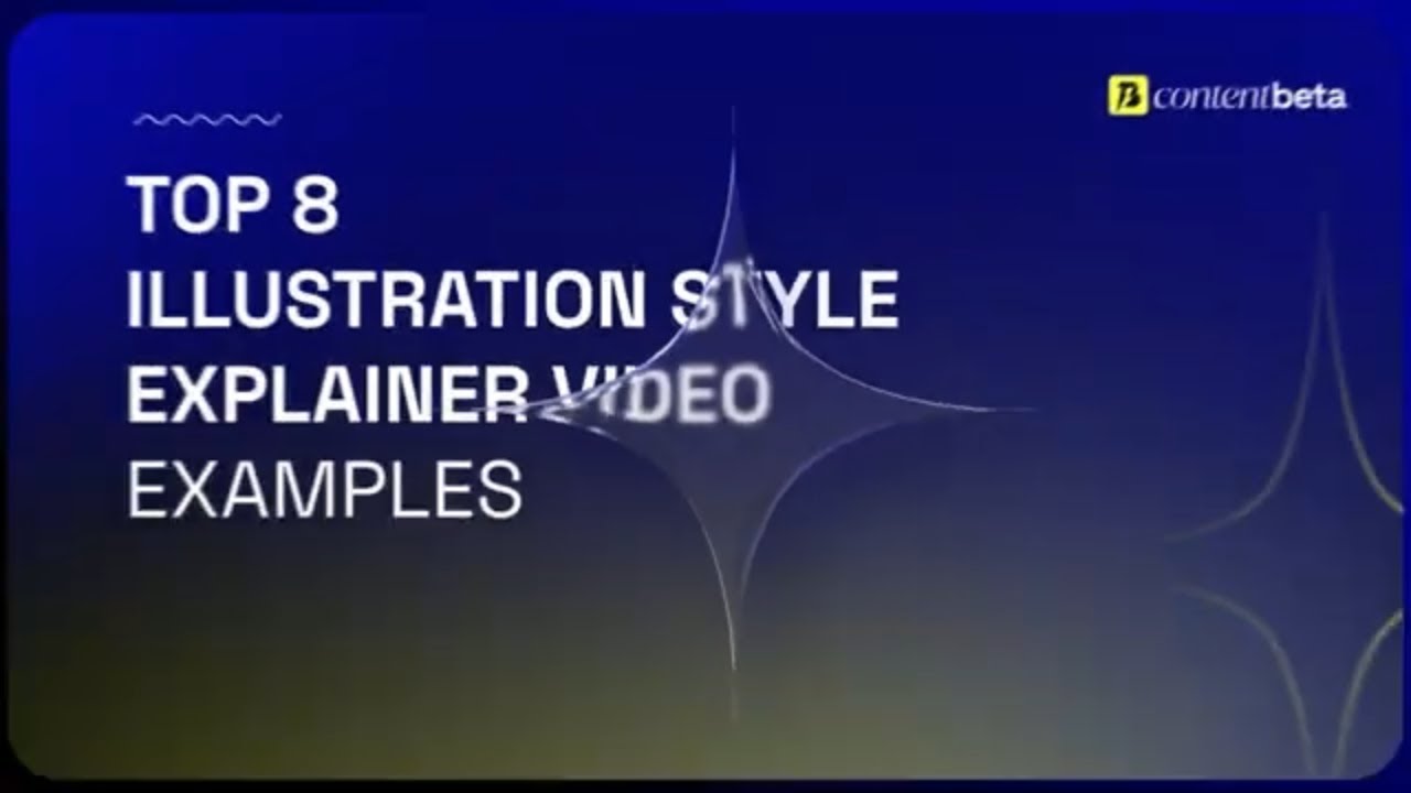 Top 8 Illustration Style Explainer Video Examples (vol 2) | By Content Beta