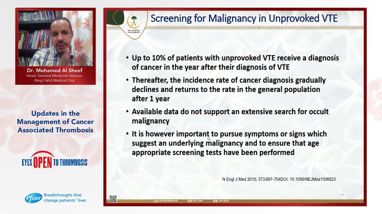 Updates in the Management of Cancer Associated Thrombosis