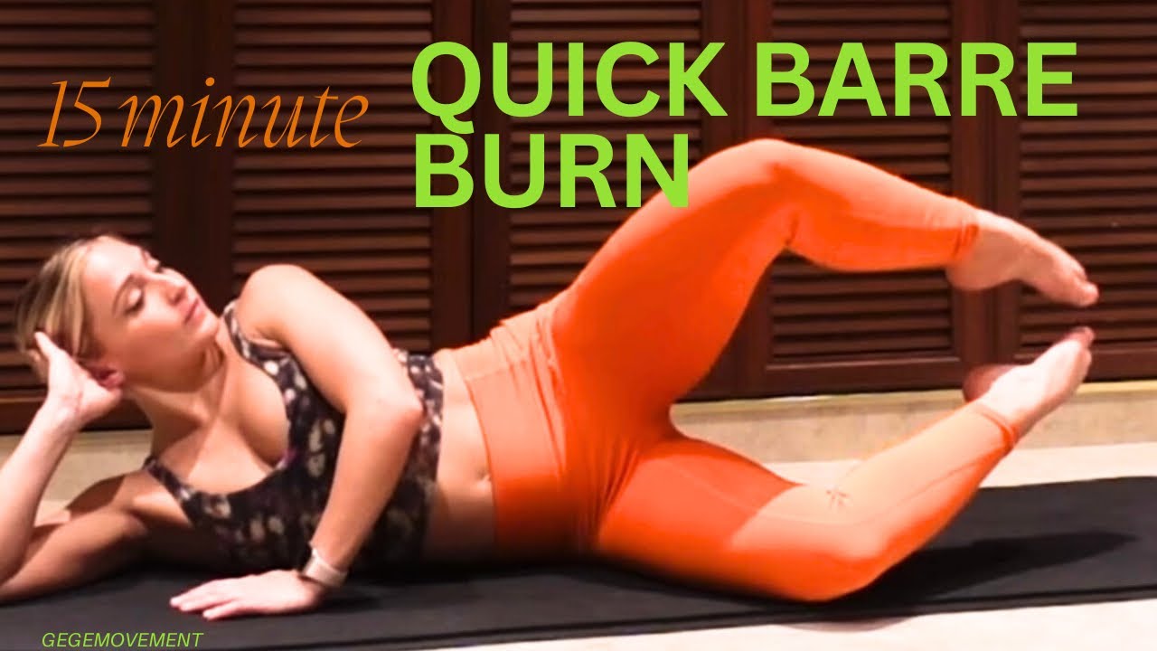 Quick barre burn 🔥 spicy workout for glutes and triceps 💪