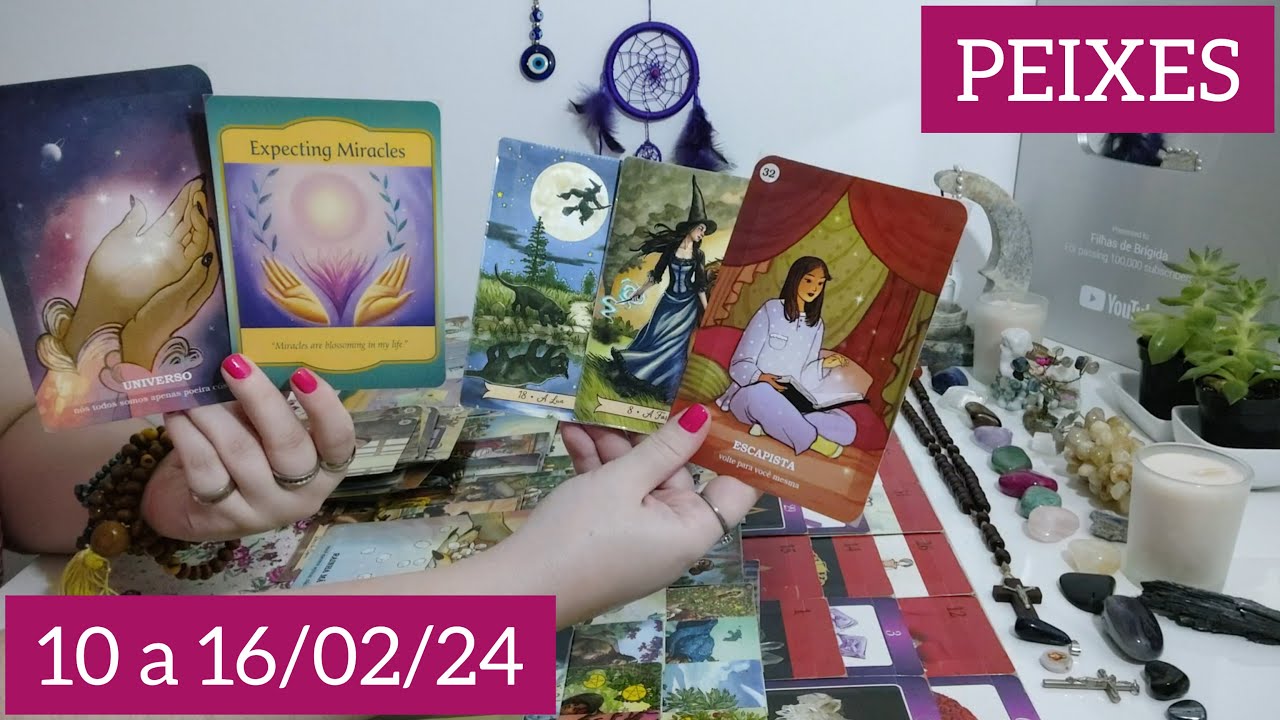 ♓ PEIXES ⦁ 10 a 16/02/24 ⦁ 😈💥😱 A RAPOSA ACHOU QUE ERA FRAQUEZA, MAS... VEJA O MILAGRE ACONTECER.
