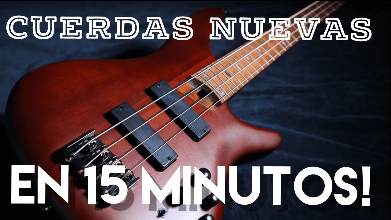 Cómo hacer que tus cuerdas de bajo suenen como nuevas!!!