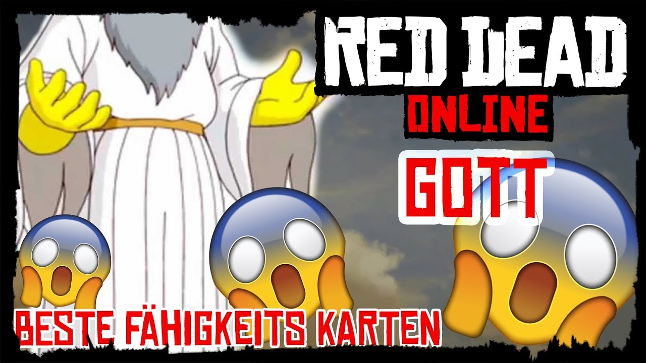 😨 GOD MODE - Unsterblich in RDO | Die Besten Fähigkeitskarten Teil 7 | DCine | Red Dead Online