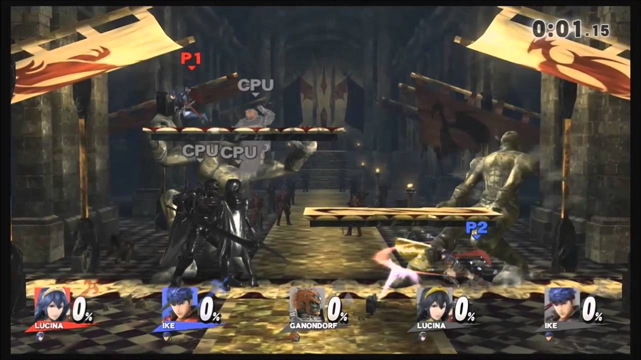 Super Smash Bros. (Wii U) - All Group Events - Hard Difficulty + Gold Flag