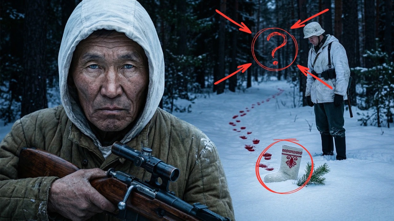 КОМАНДИР СС НАГНУЛСЯ ЗА ВАЛЕНКОМ И... Якутский дед наказал немцев за СЫНА!