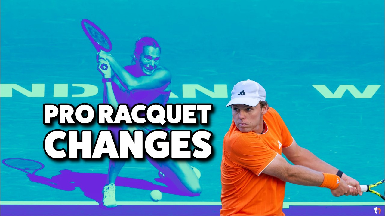 Pros are testing new racquets