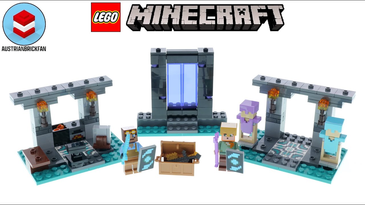 LEGO Minecraft 21252 The Armory Speed Build Review