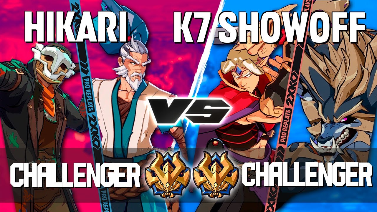 2XKO ▰ ХИКАРИ (Ясуо-Экко) против K7 Showoff (Ясуо-Уорвик) ▰ Повторы уровня 2XKO Pro