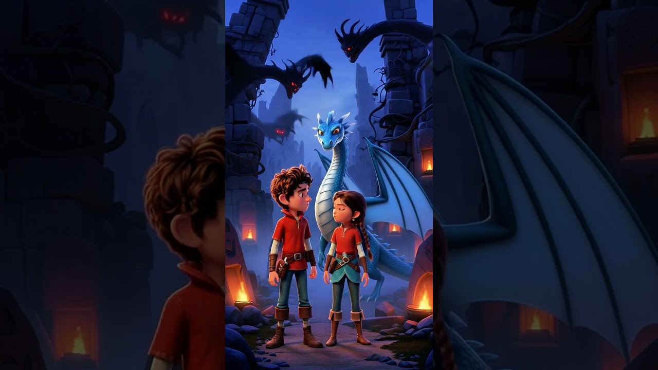 🐉 Azura vs The Hidden Enemy | Epic Fantasy Short ⚔️🔥.