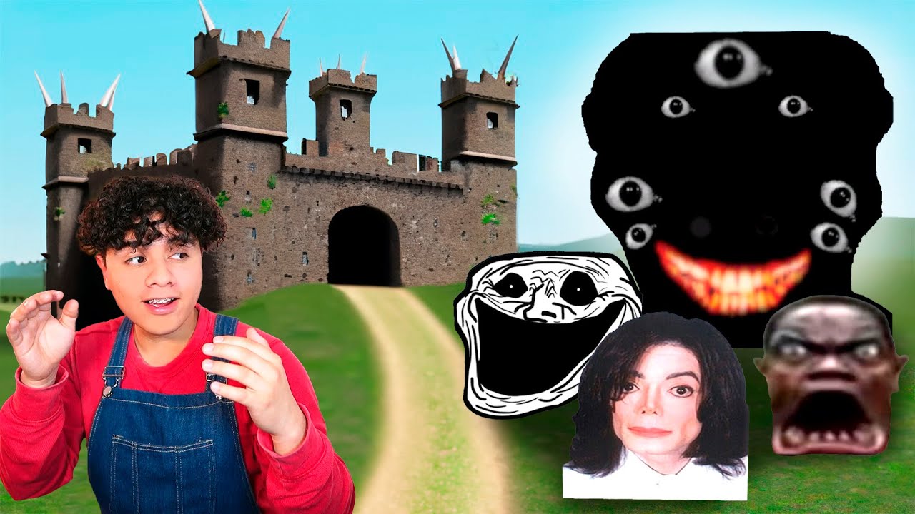 ¿Pueden 6 NEXTBOTS TERRORIFICOS entrar en mi FORTALEZA?!