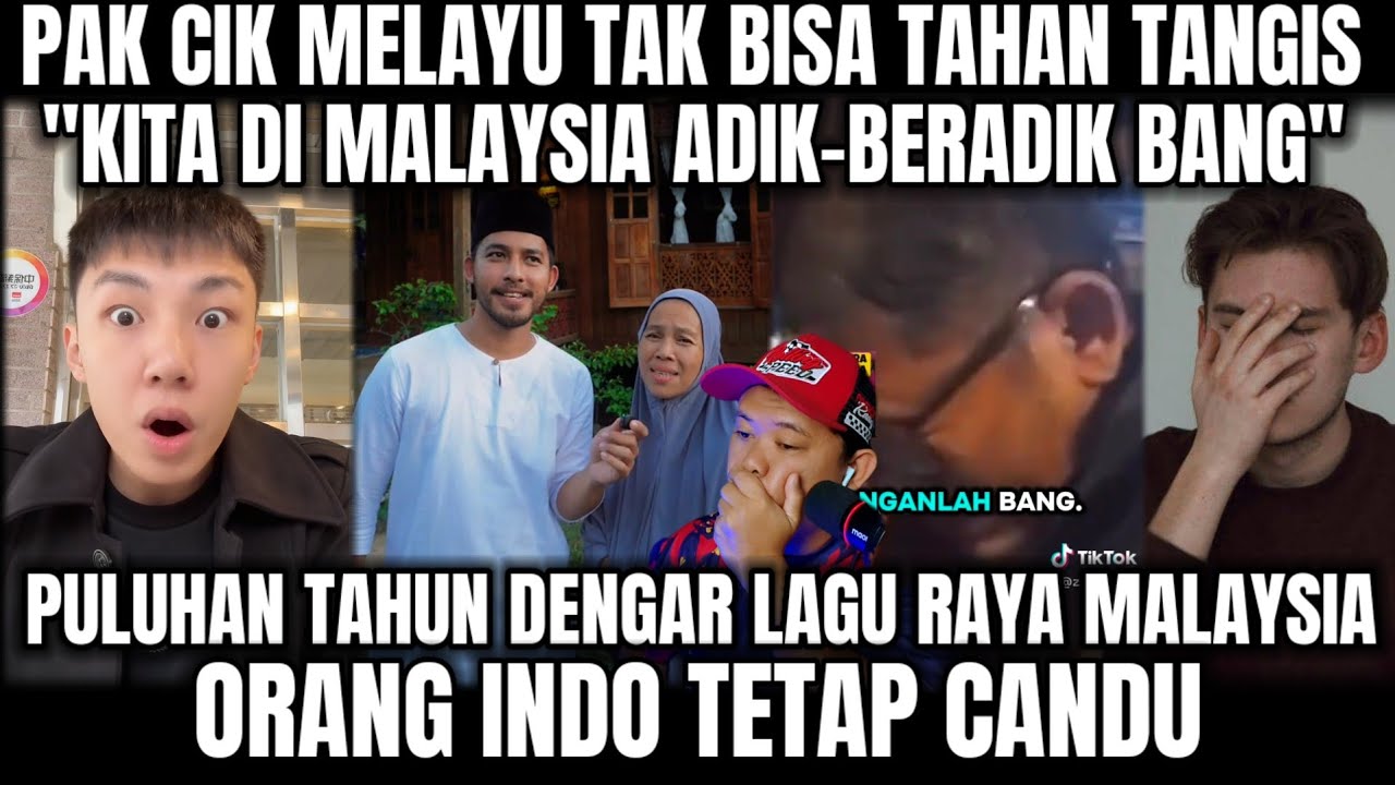 PAKCIK MELAYU TAK BISA TAHAN TANGIS 