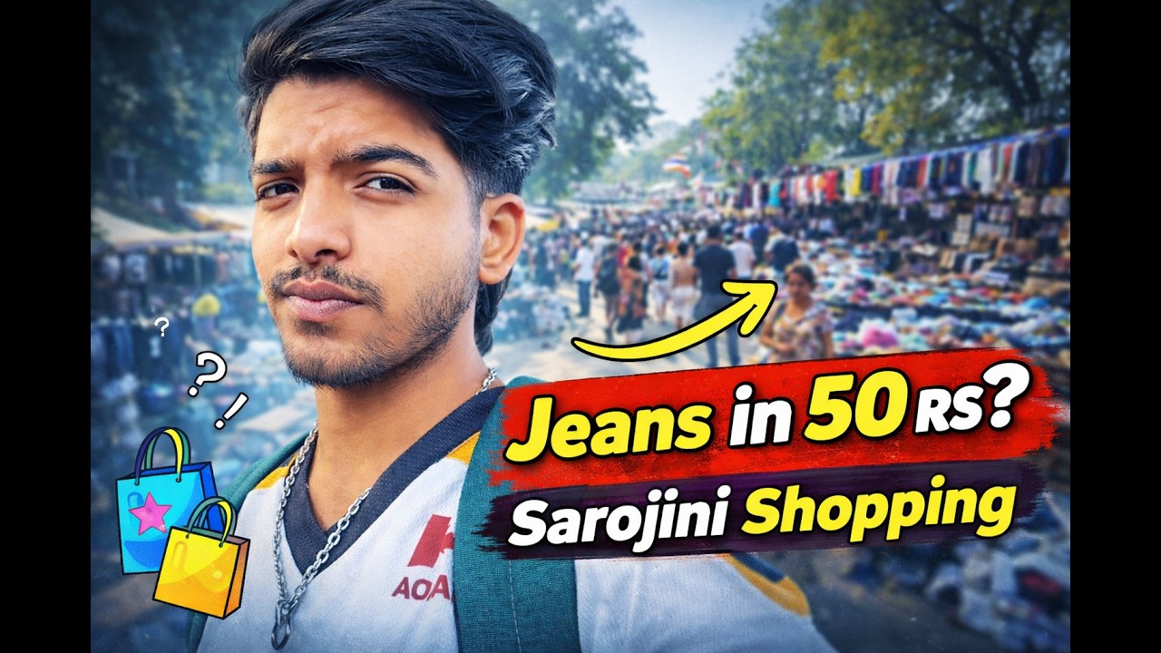 Hidden shopping lane in sarojini | sarojini thrifting on monday