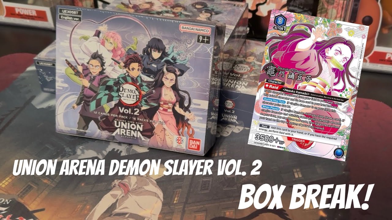 UNION ARENA BOX BREAK (Demon Slayer Vol. 2)