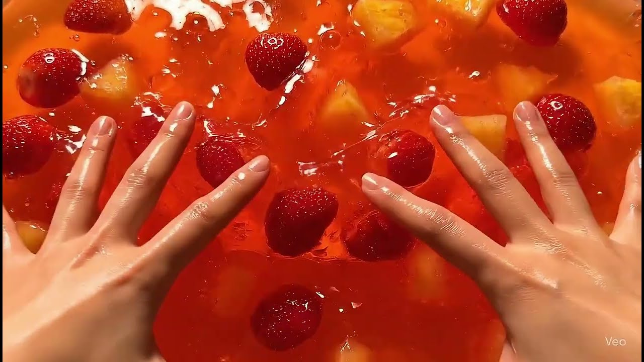 Swimming Through Sweet Surreal Worlds 🍯🍓🍬 | First-Person Hands POV