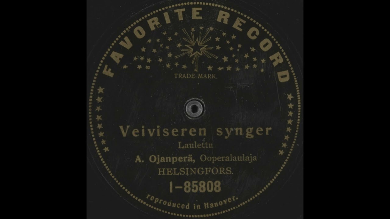 Veiviseren synger - Abraham Ojanperä (1906)