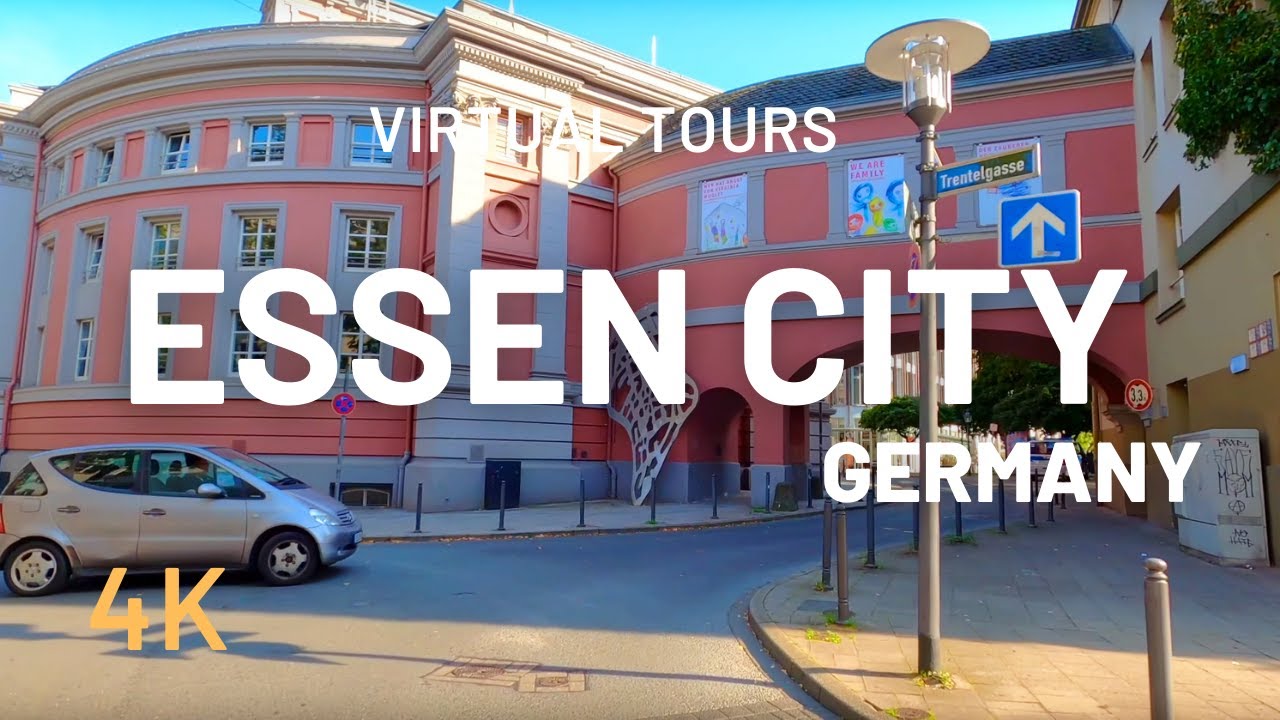ESSEN CITY driving tour 🇩🇪 Germany 4K Video Tour. Driving Essen City Vlog