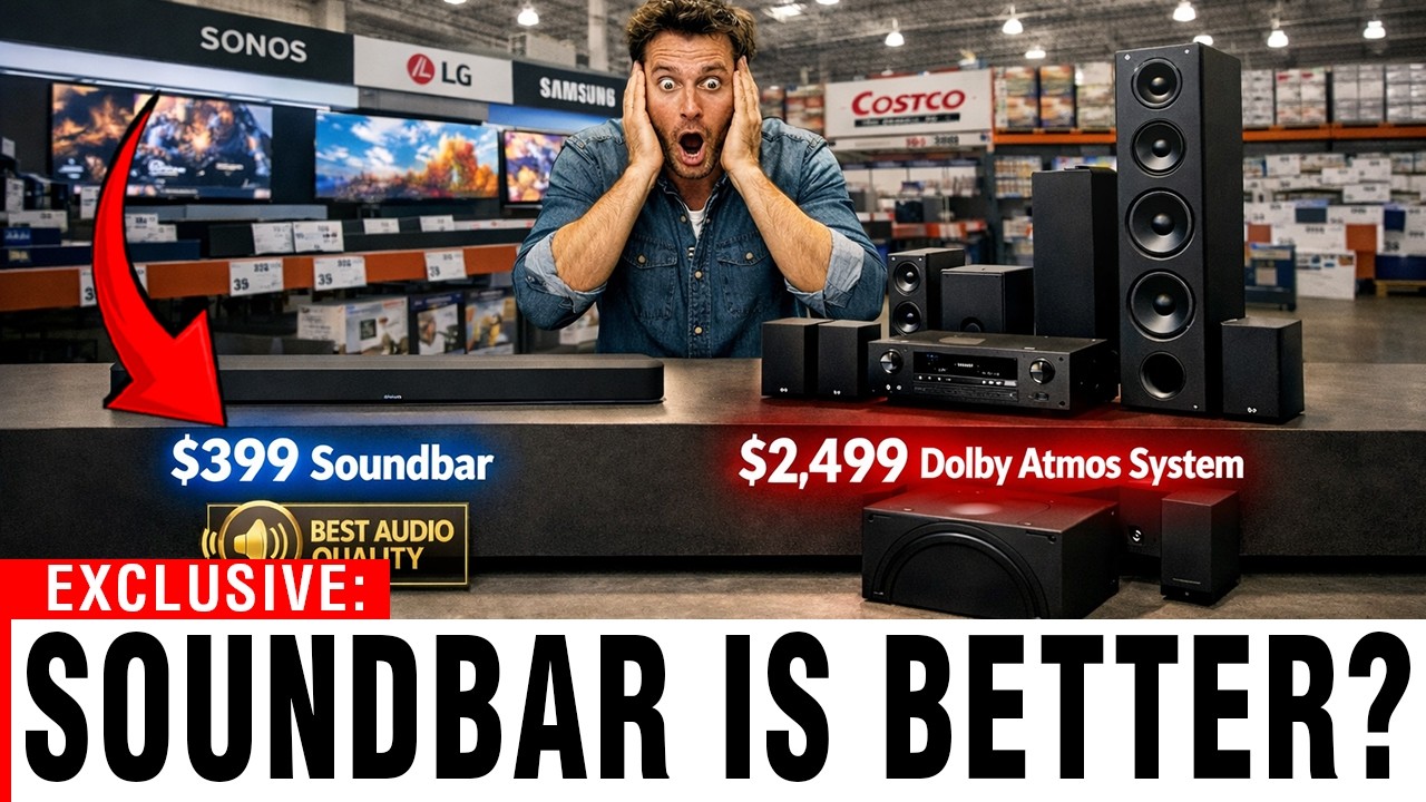 This $399 Soundbar Destroys a $2,499 Dolby Atmos System | The Blind Test Shock