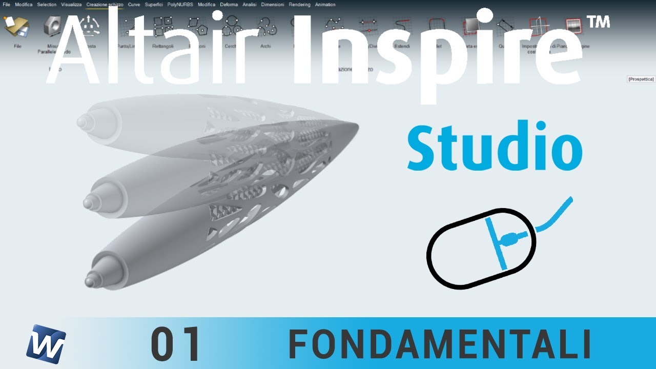 INSPIRE STUDIO TUTORIAL | I FONDAMENTALI 01 - Muoversi nella scena