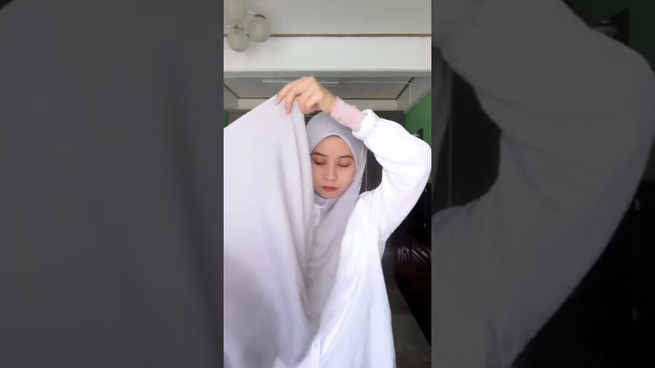 Tutorial easy Shawl to Bawal #tutorial #shawl #bawal