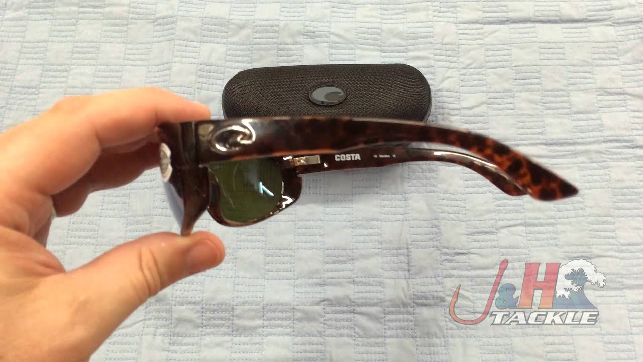Costa Del Mar Howler 580G Tortoise Frame Blue Mirror Lenses Sunglasses | J&H Tackle