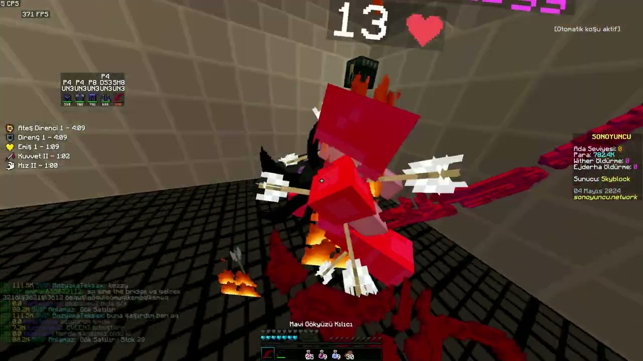 Kekkk Napıyıııosuunn Skyblock Nether Pvp 3
