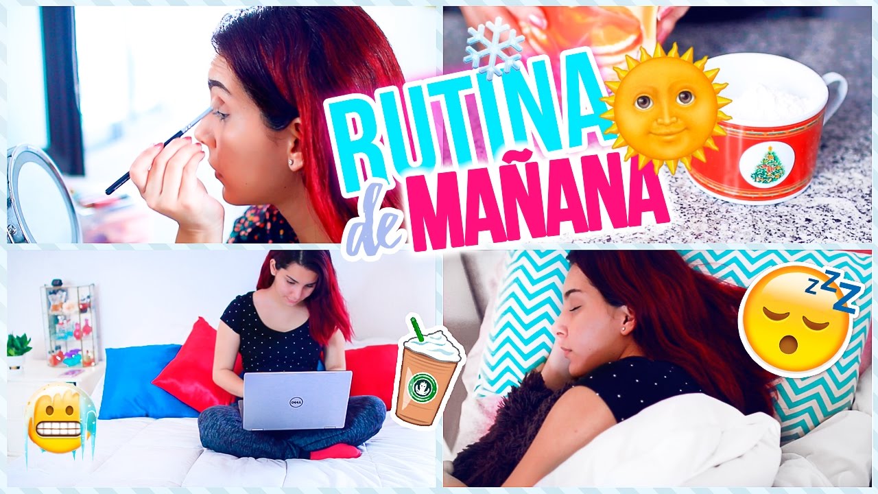 MI RUTINA DE MAÑANA EN INVIERNO ♥ Jimena Aguilar