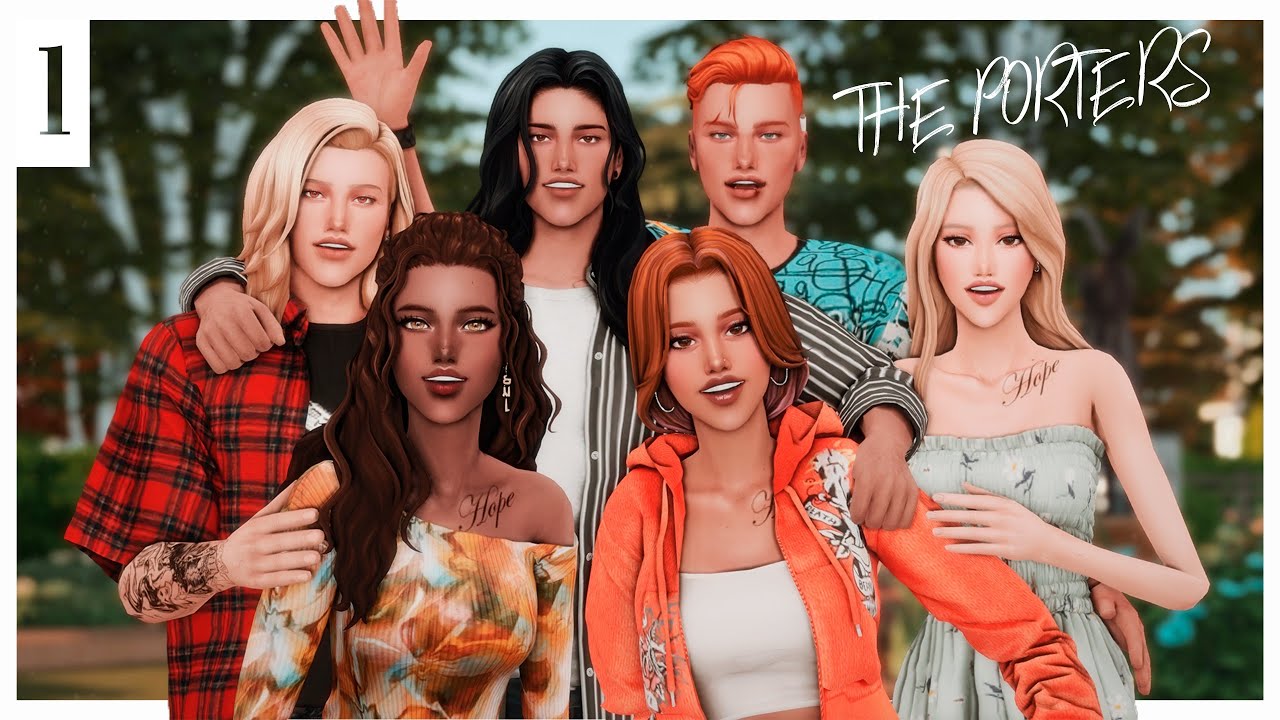 The sims 4 Stream 🏡 Портеры #1
