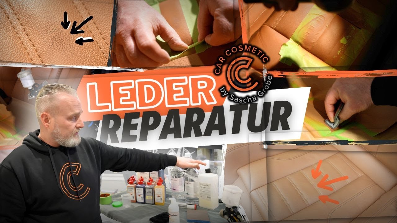 Leder wie neu: Autositze | Profis zeigen, wie man Schäden behebt! | Car Cosmetic by Sascha Grobe