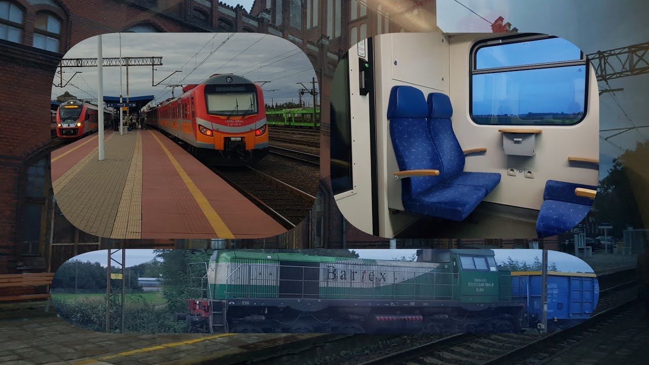 Przejazd EN57AL-1083 na odcinku Kalisz Winiary - Ociąż 7.10.2023