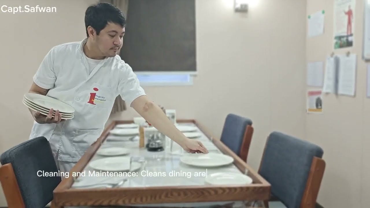 Messman | Steward |Ship | Vessel I LNG |#MaritimeTips #ShippingTrends #capt.safwan#marineshiplife
