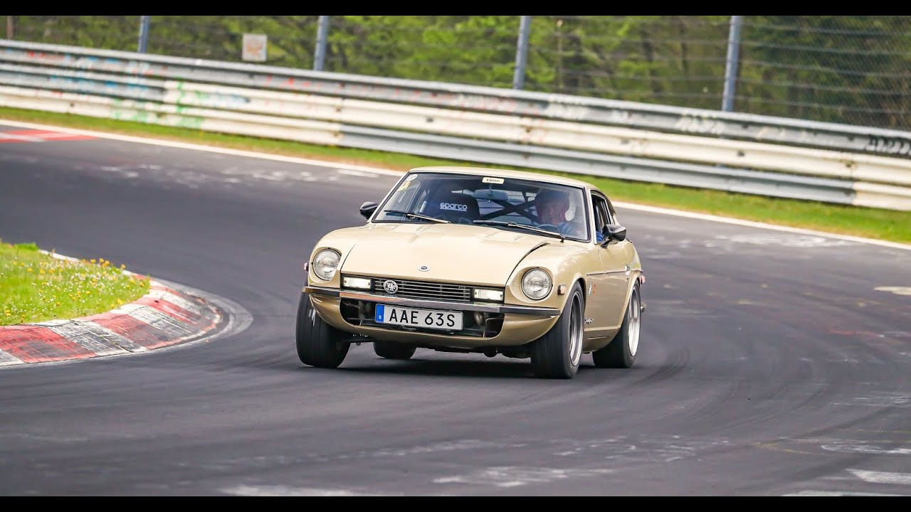 Peter's 1977 Datsun 280Z at the Nürburgring!